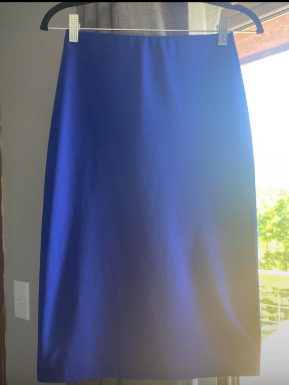 Jade McKenzie Classic Royal Blue Pencil Skirt